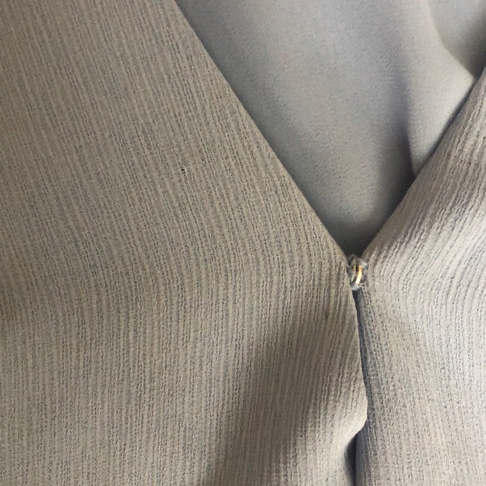 Lush, light purple wrap dress - Picture 4 of 6